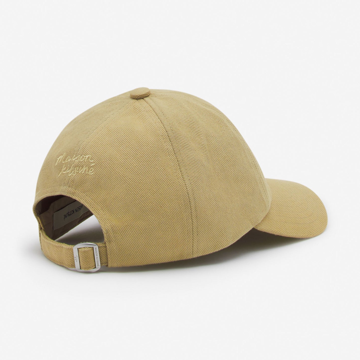 Maison Kitsuné Beige Fox Head Cap (MM06104WW0096)