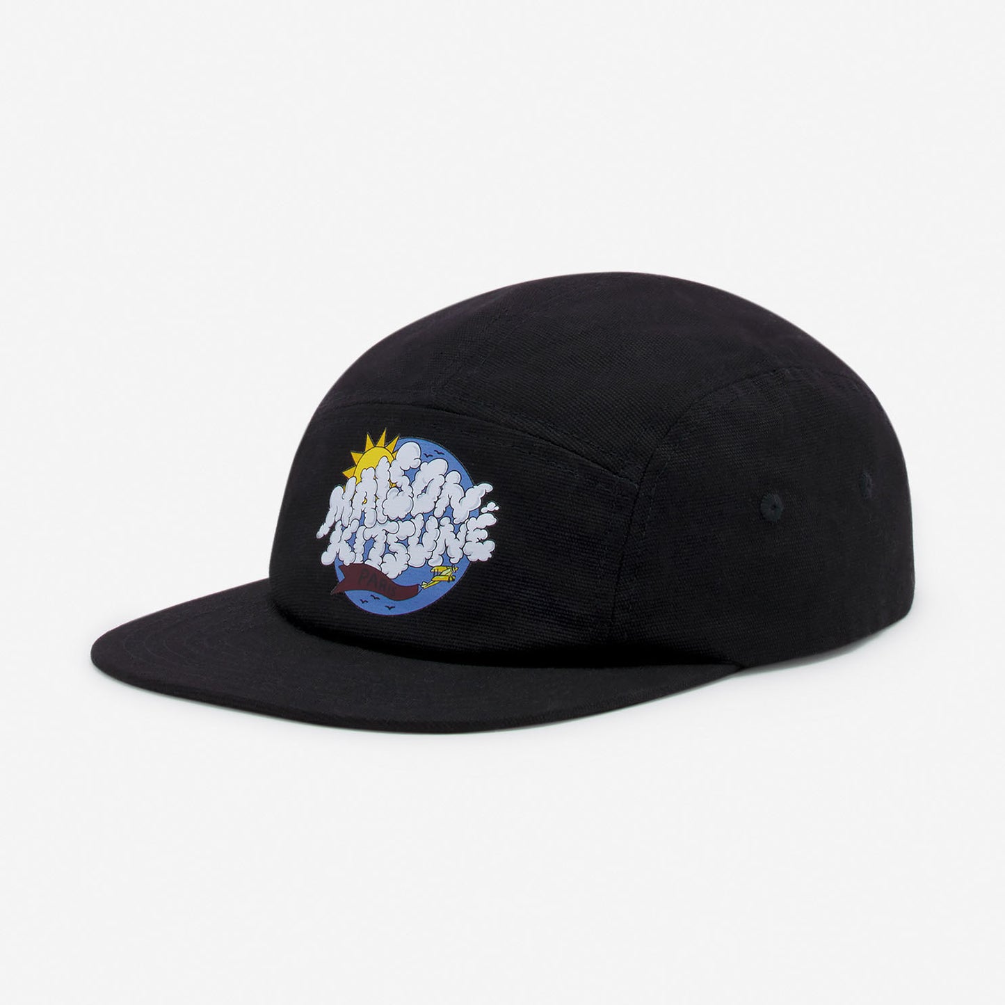 Maison Kitsune Handwriting 5 Panel Cap (MM06110WW0095)