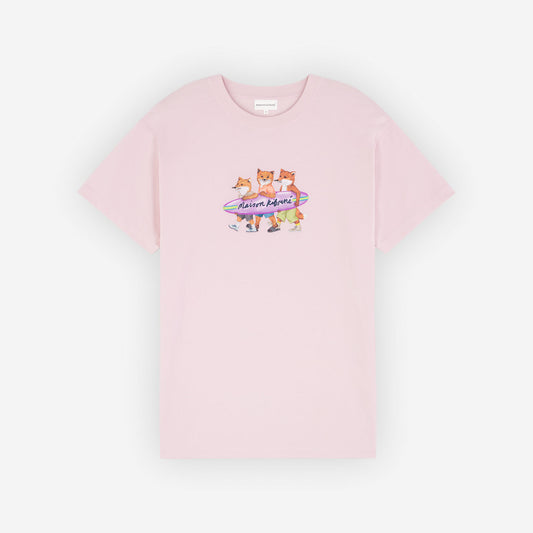 Maison Kitsuné Surfing Foxes Comfort T-Shirt (MW00116KJ0136)