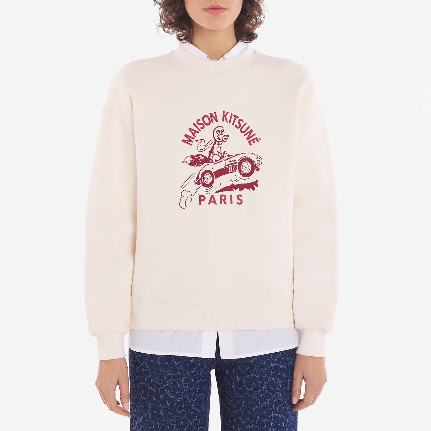 Maison Kitsuné Race Car Sweatshirt (MW00305KM0307)