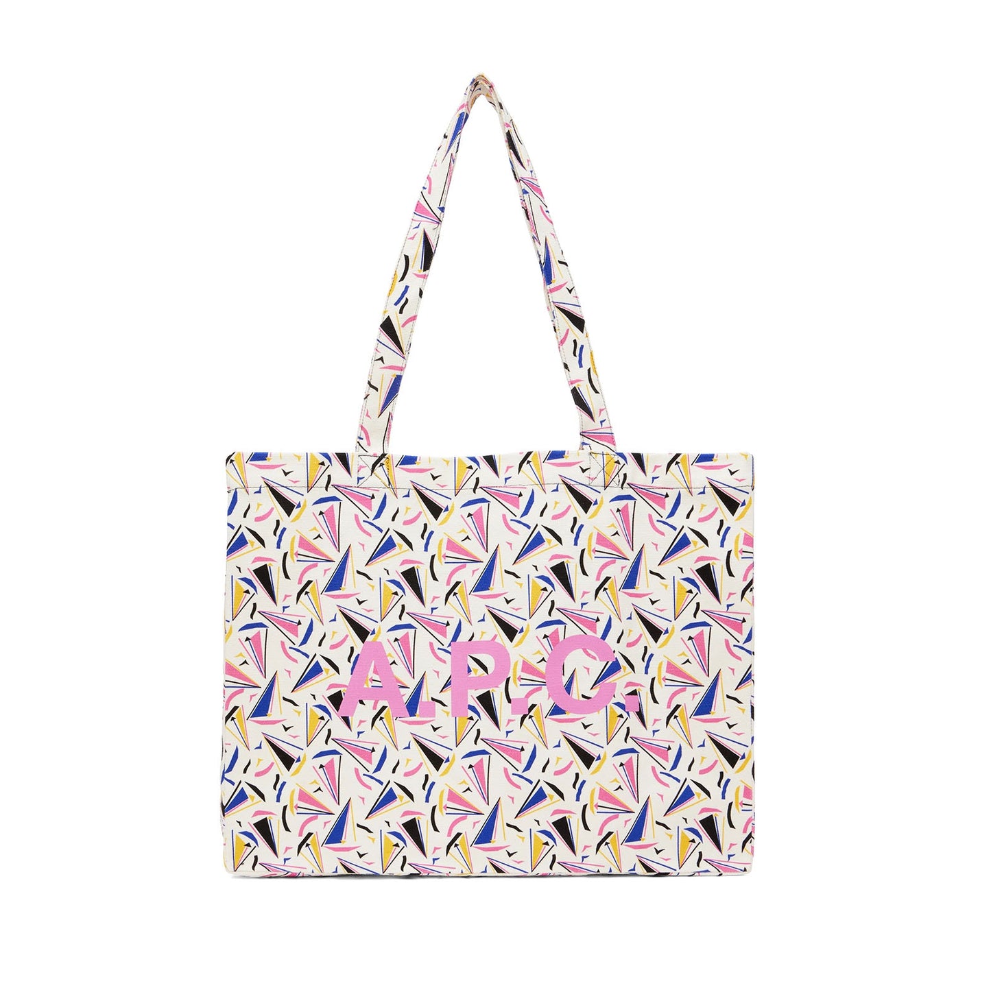 A.P.C. Printed Cotton Canvas Tote (COFDT-M61443)