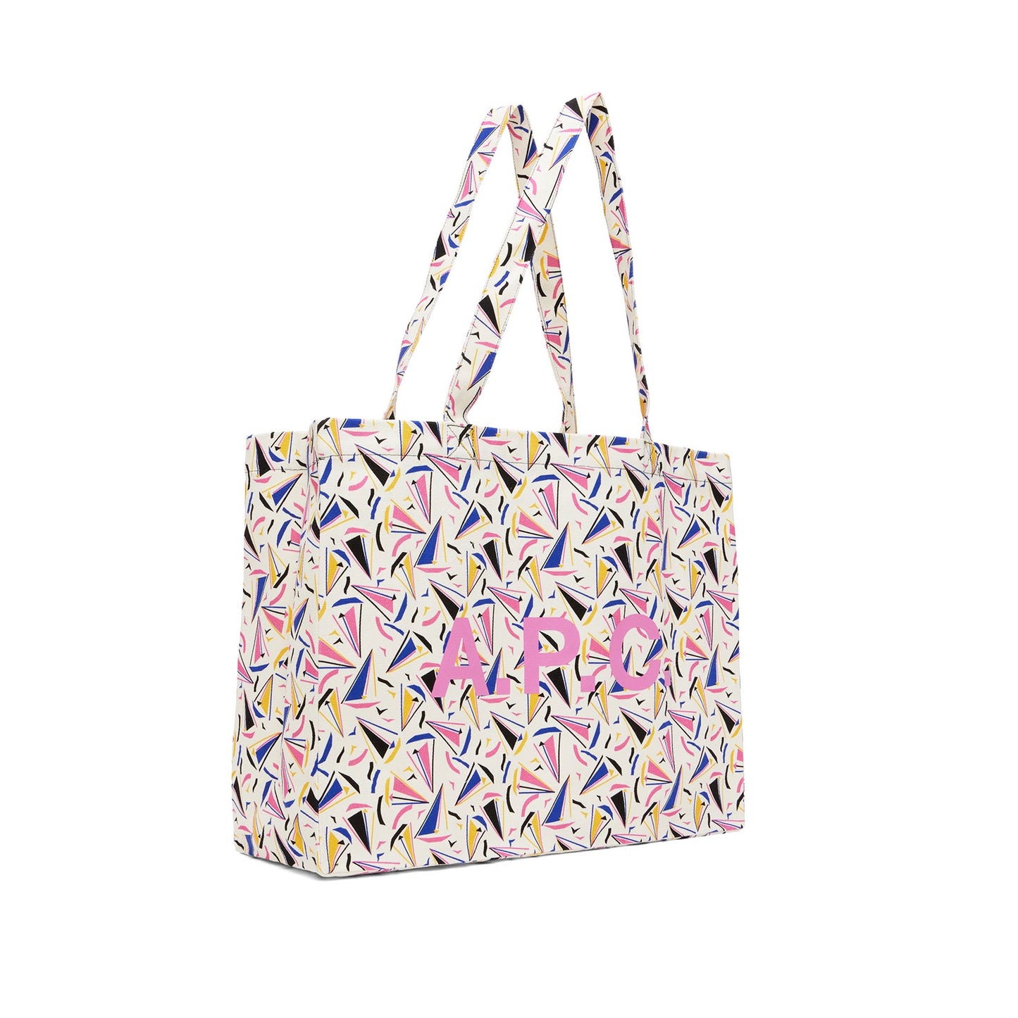 A.P.C. Printed Cotton Canvas Tote (COFDT-M61443)