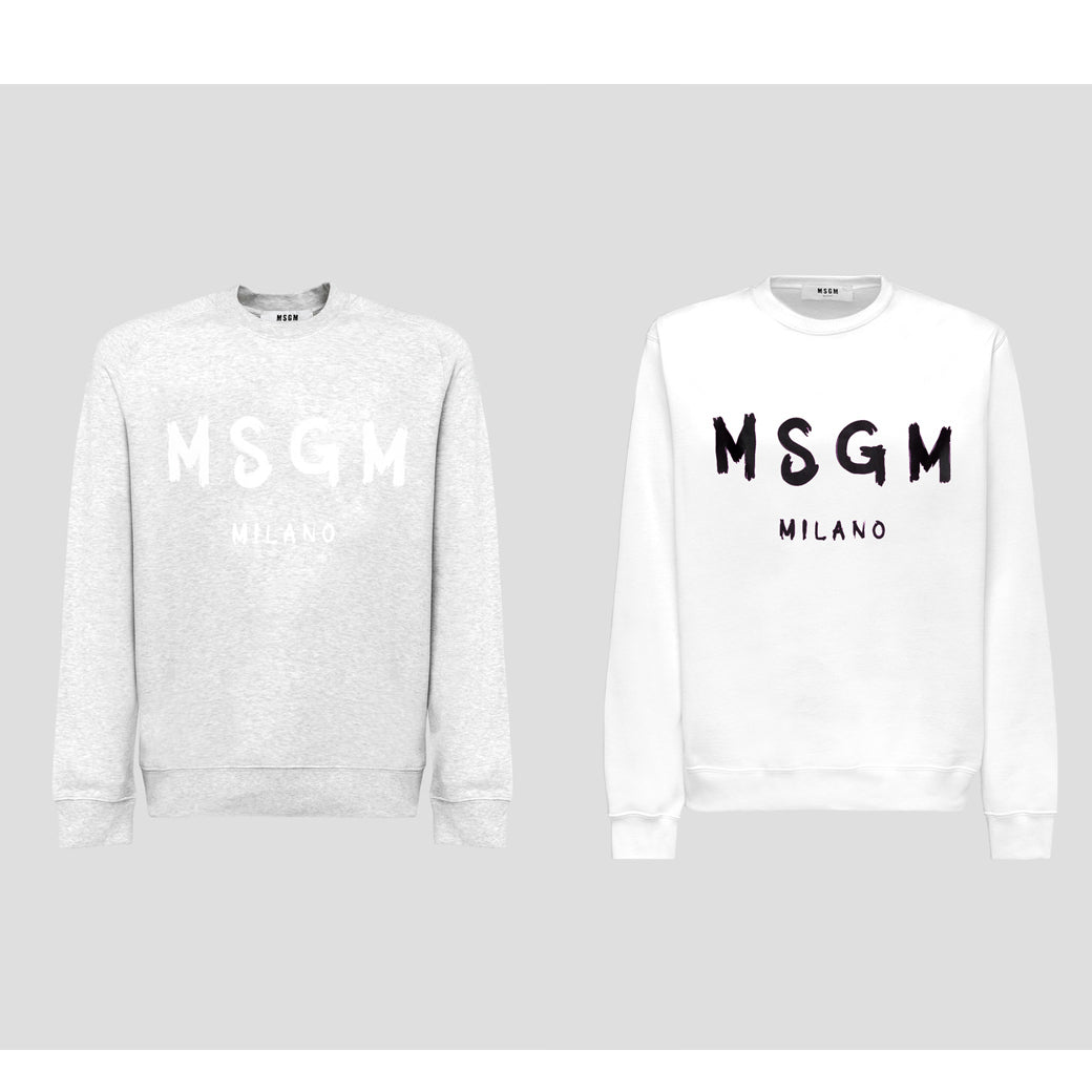 MSGM Milano Logo Print Sweatshirt (2741MDM89)