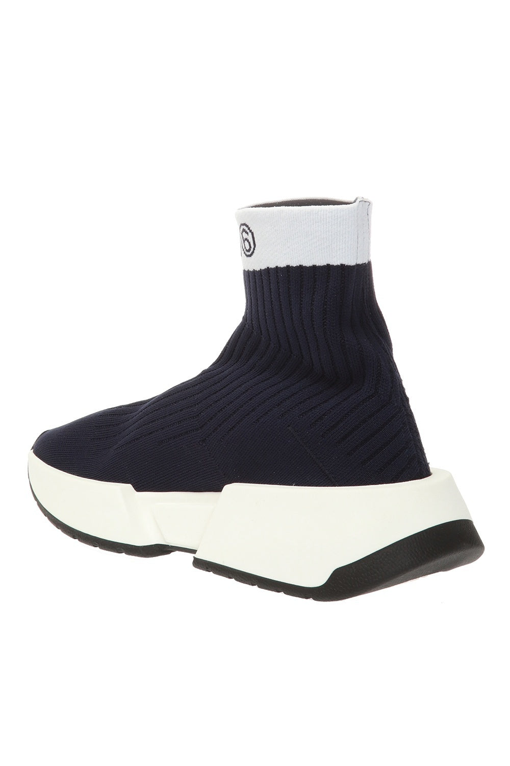 Maison Margiela Contrast Logo Sock Sneakers (S59WS0093)