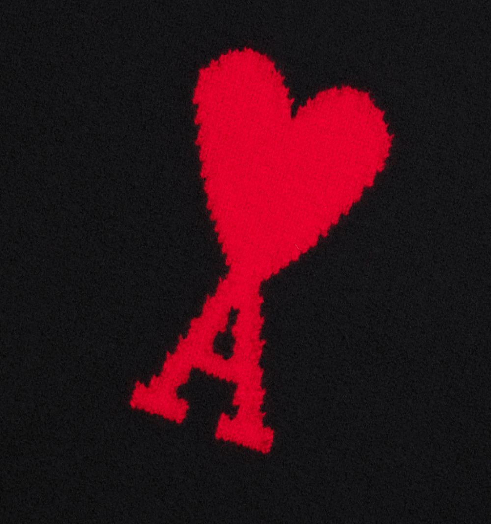 AMI Big Heart Logo Crewneck Sweater (UKS002.018)