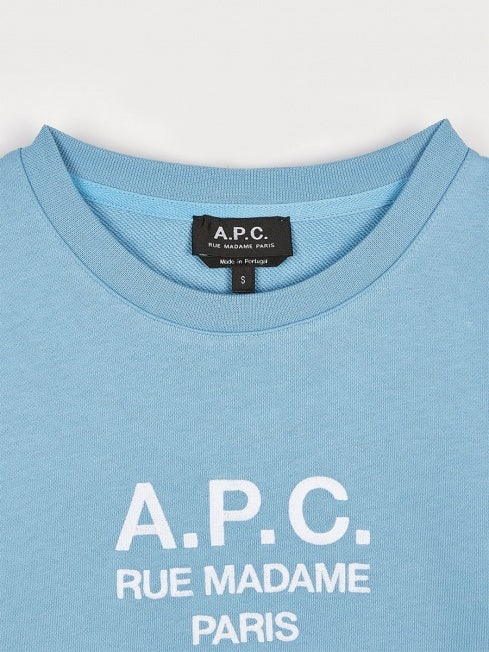 A.P.C. Logo Crewneck Sweatshirt (COEBH-F27561)