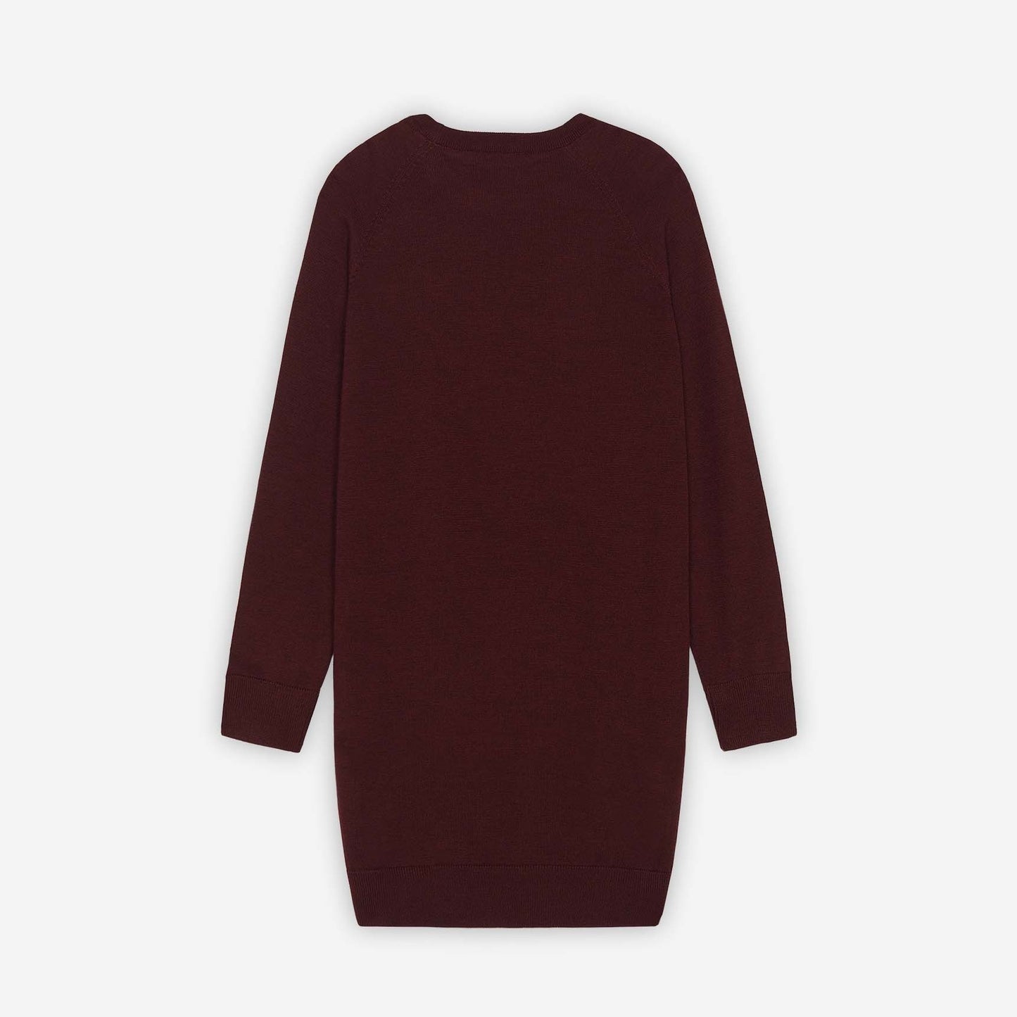 Maison Kitsuné Fox Head Patch Knit Dress (JW01625KT1036)