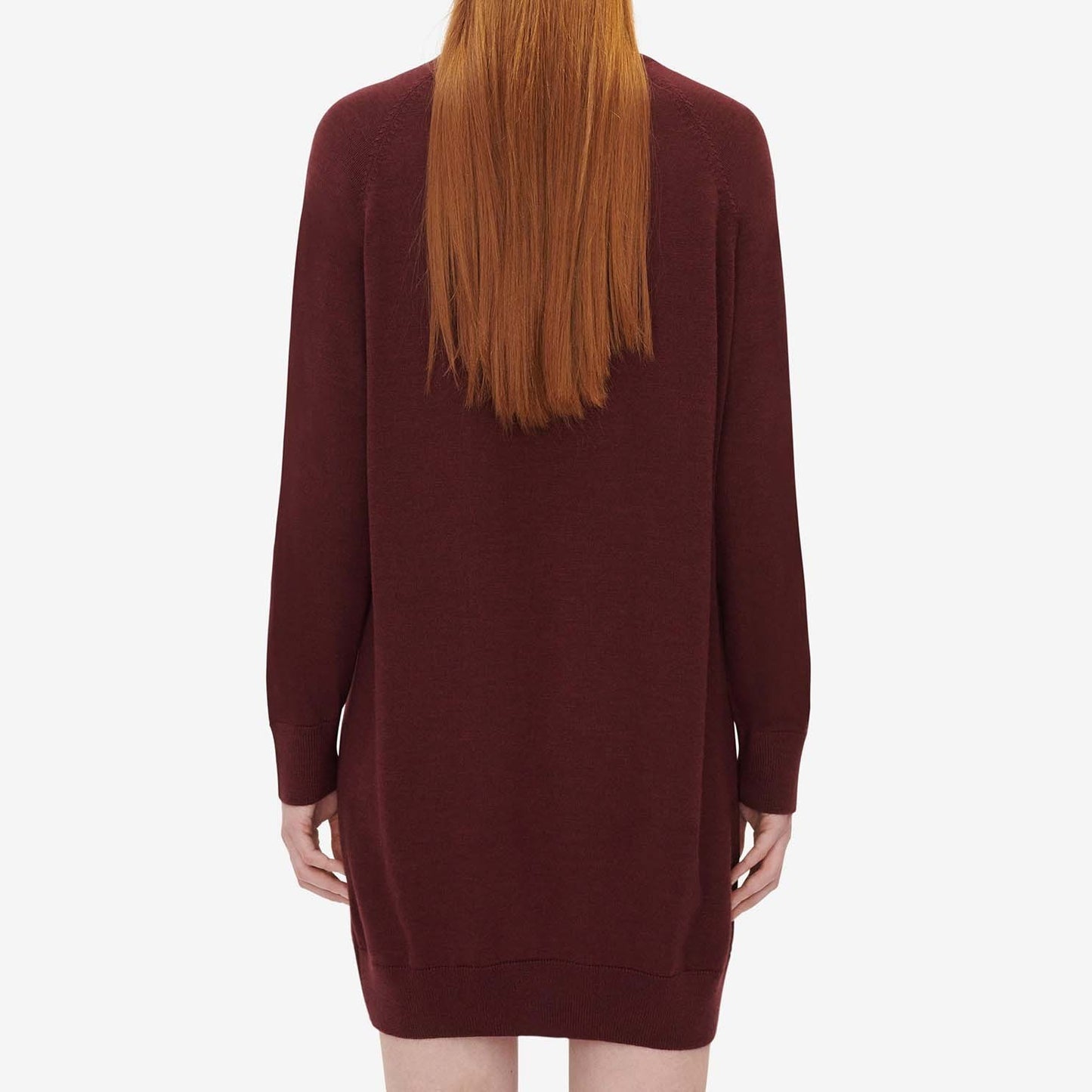 Maison Kitsuné Fox Head Patch Knit Dress (JW01625KT1036)