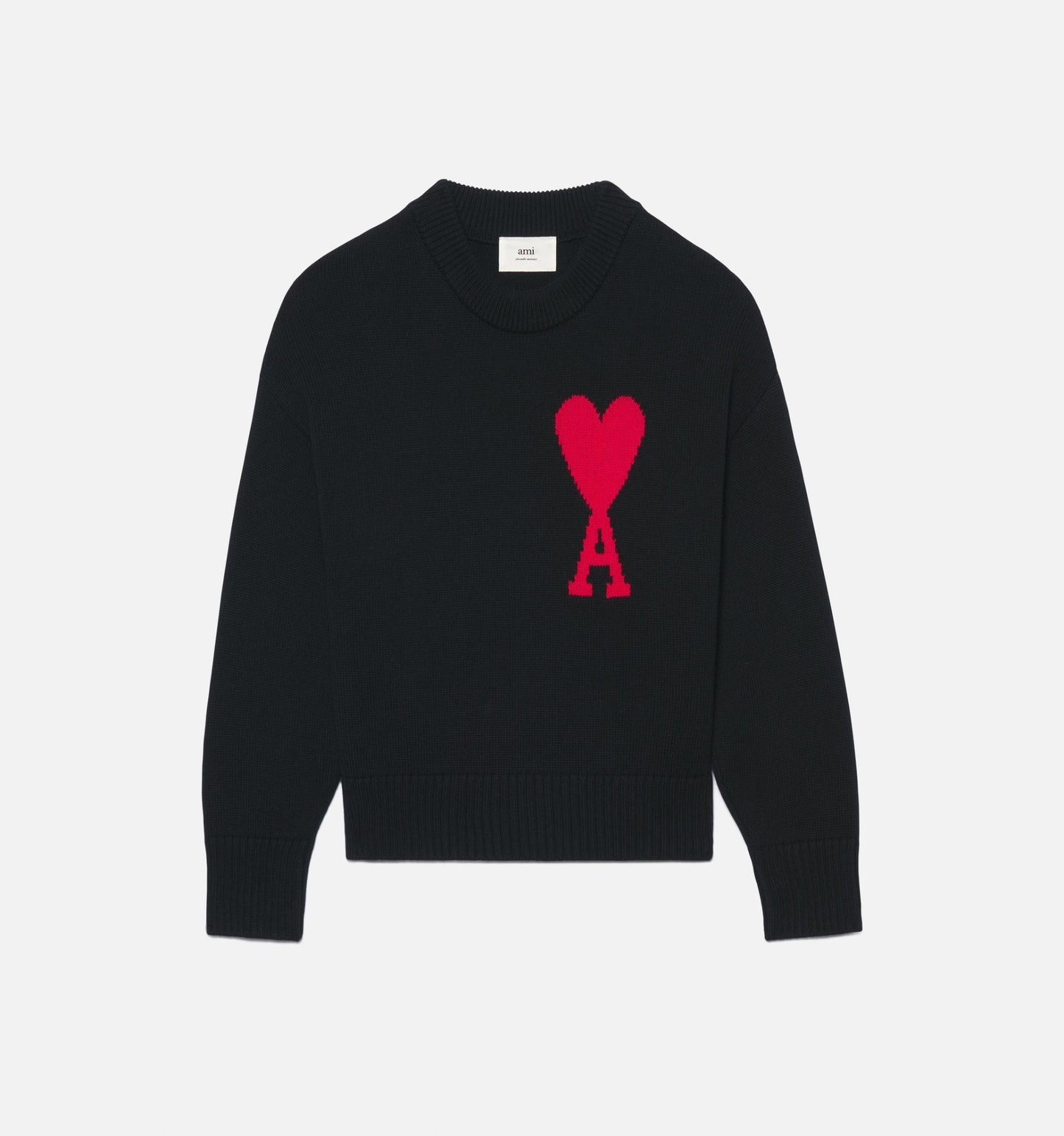 AMI Big Heart Logo Overfit Sweater (UKS003.016)