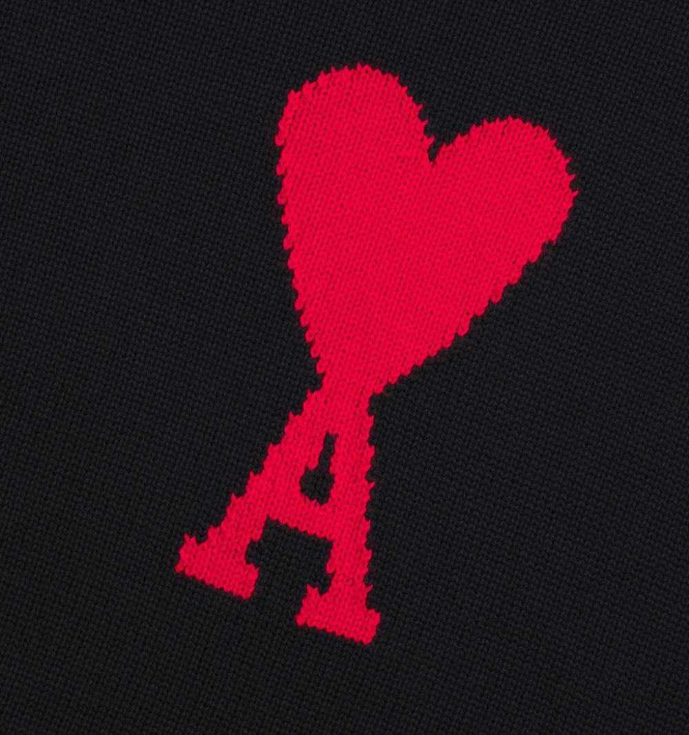 AMI Big Heart Logo Overfit Sweater (UKS003.016)