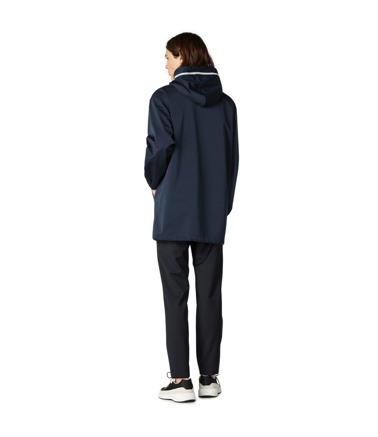 A.P.C. Philip Taped Logo Tech Parka (PSAEF-H30142)
