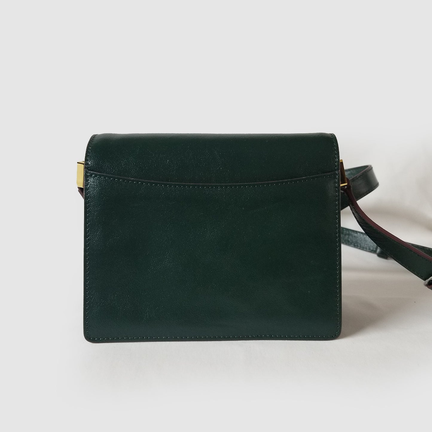 Marni Trunk Soft Mini Leather Shoulder Bag (SBMP0075Y0)