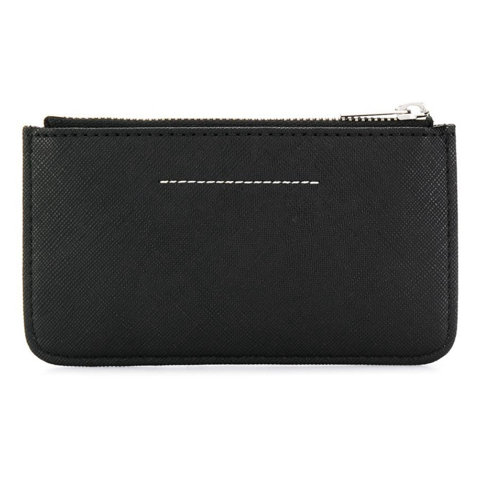 Maison Margiela 6 Leather Zip Card Holder (S54UI0071 P0408)