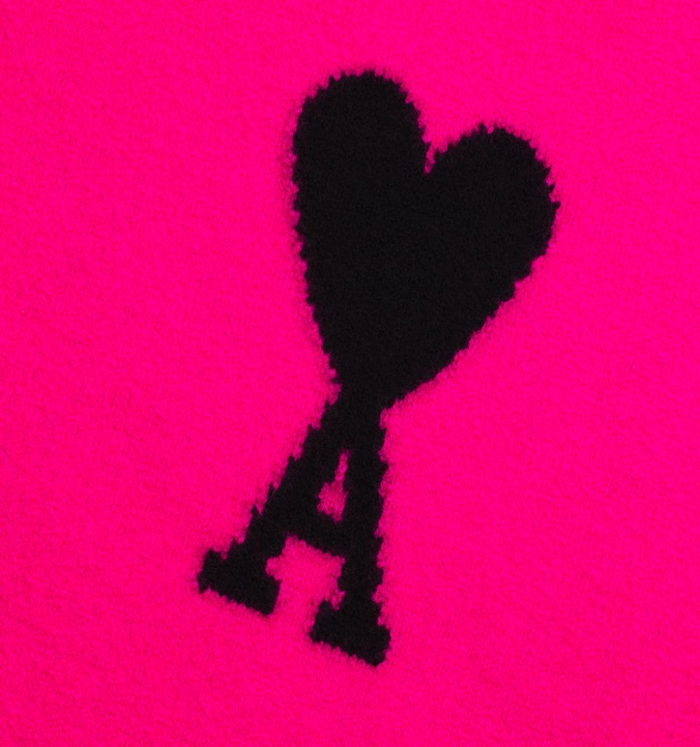 AMI Big Heart Logo Crewneck Sweater (UKS002.018)