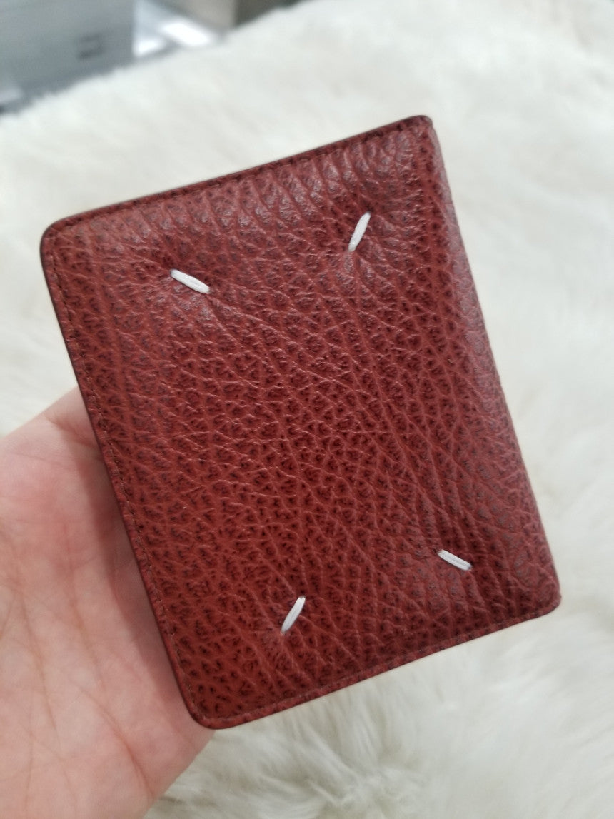 Maison Margiela Four Stitches Card Holder with Key Ring (S56UI0128 P0399)