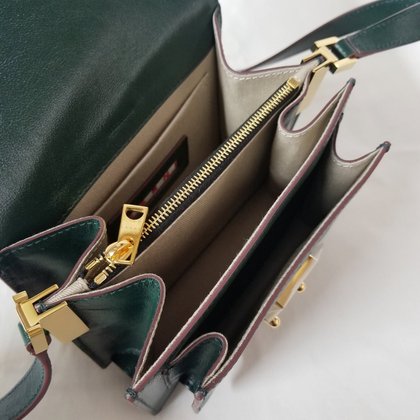 Marni Trunk Soft Mini Leather Shoulder Bag (SBMP0075Y0)