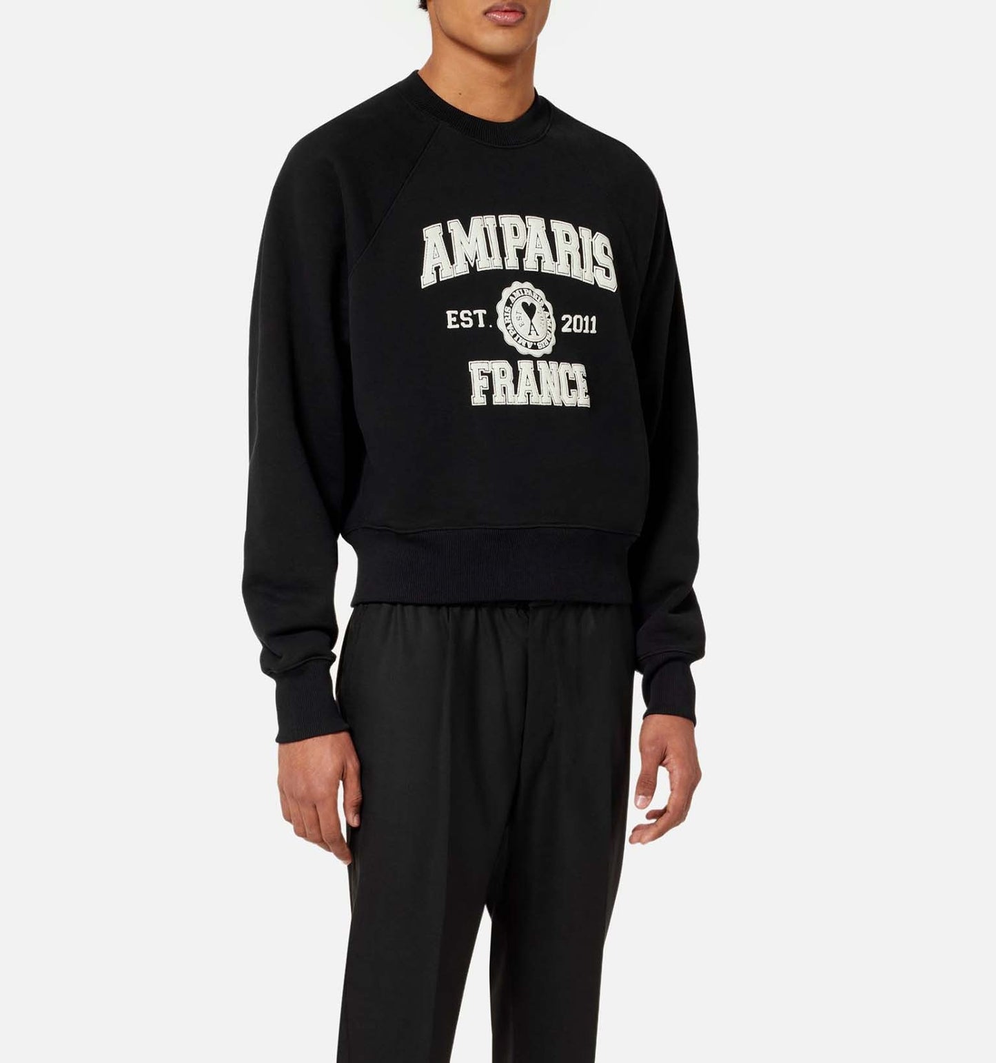 AMI Paris France Logo Sweatshirt (USW010.747)