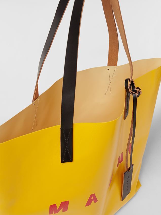 Marni PVC Logo Shopping Tote (SHMPQ10A06)