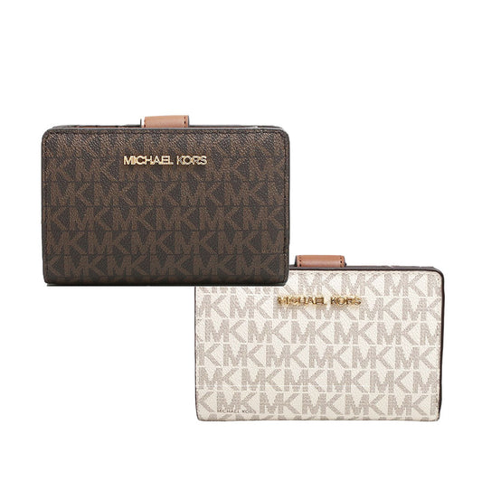 Michael Kors Outlet Medium Signature Logo Wallet (35F8GTVF2B)