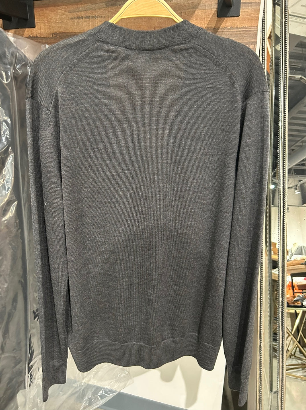Maison Kitsuné Fox Head Patch Wool Cardigan (GU00542KT1036)