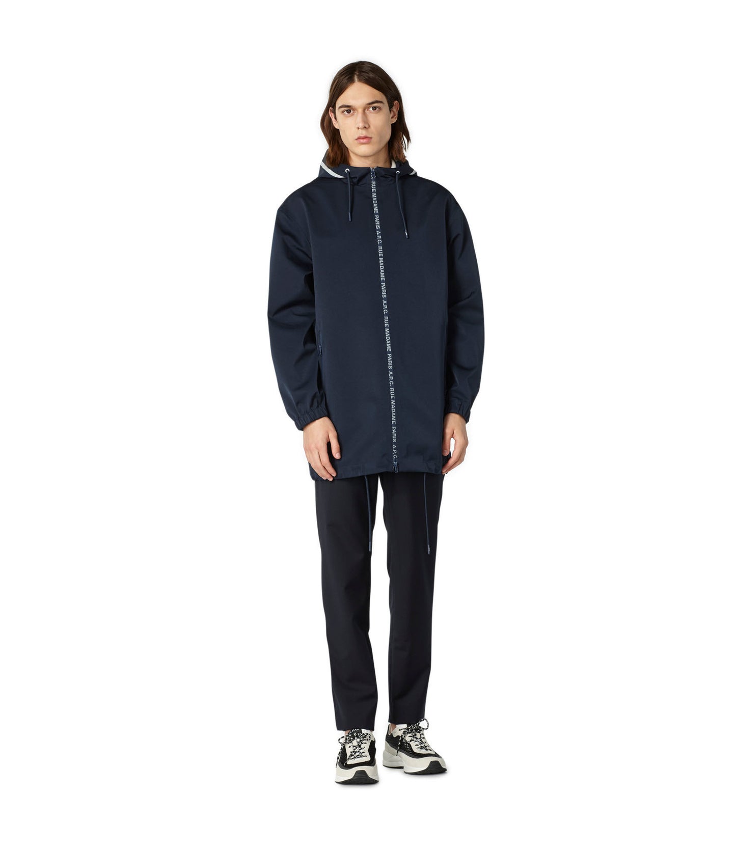 A.P.C. Philip Taped Logo Tech Parka (PSAEF-H30142)