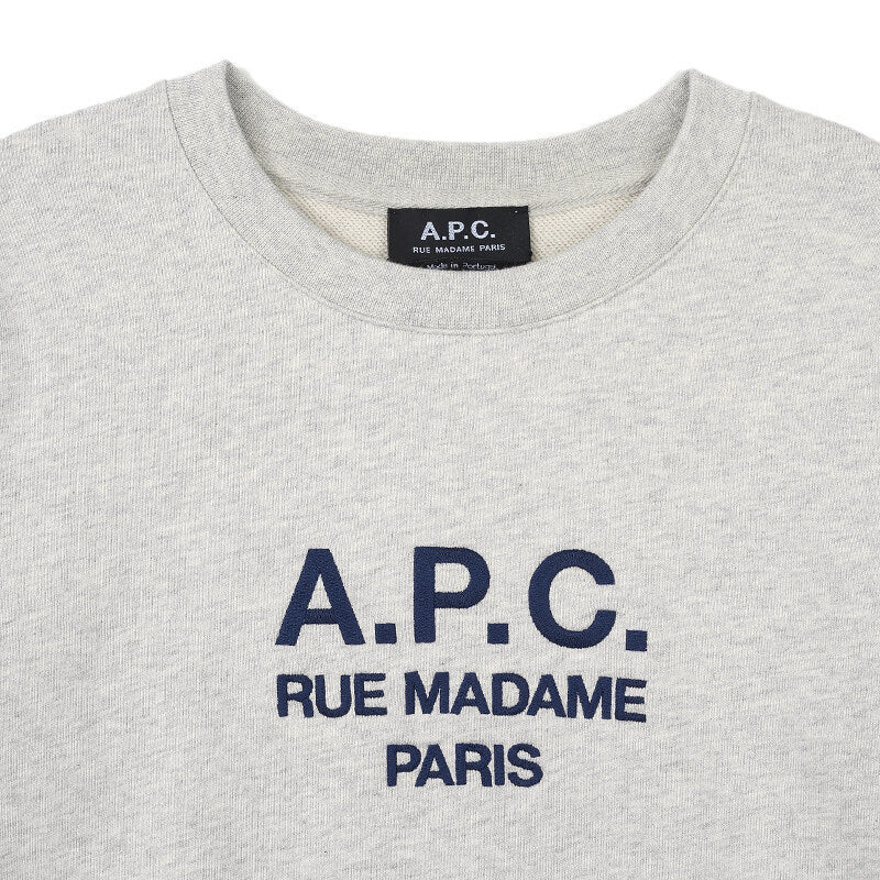 A.P.C. Logo Crewneck Sweatshirt (COEBH-F27561)