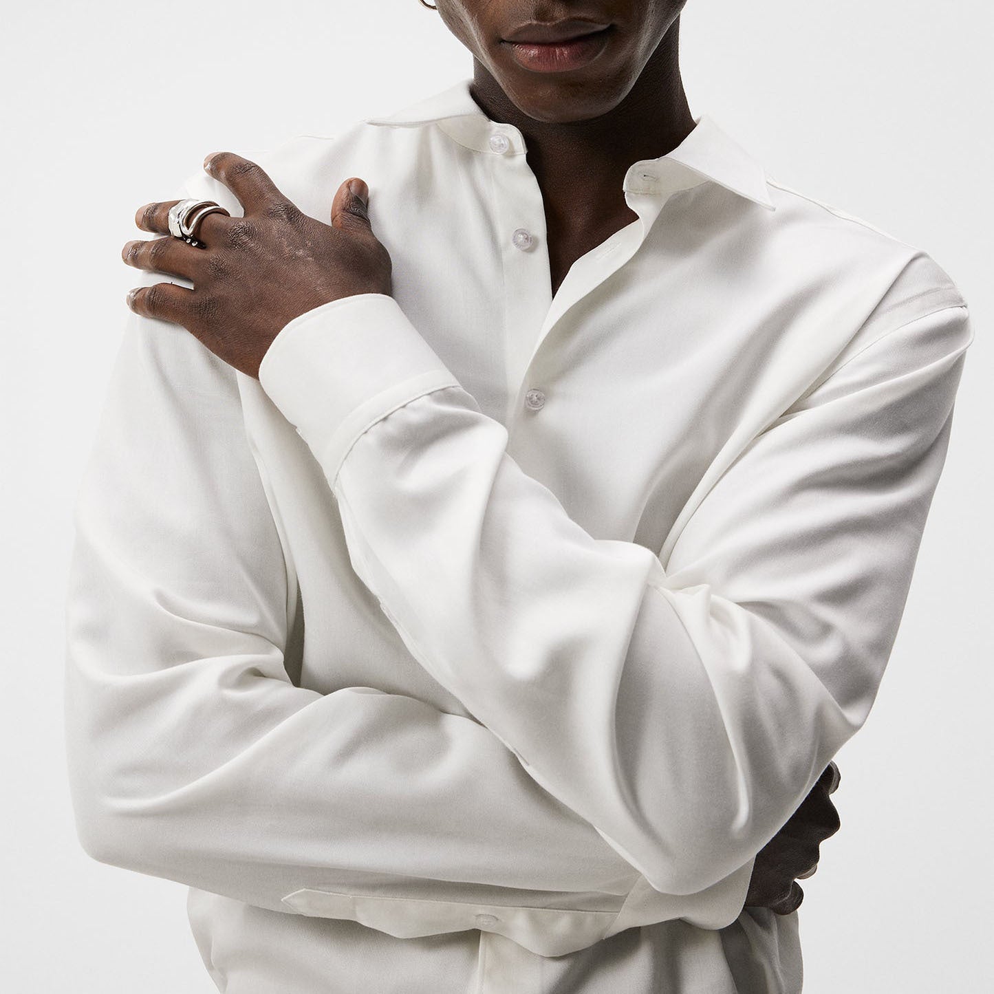 J.Lindeberg Slim Comfort Tencel Shirt (FMST09853)