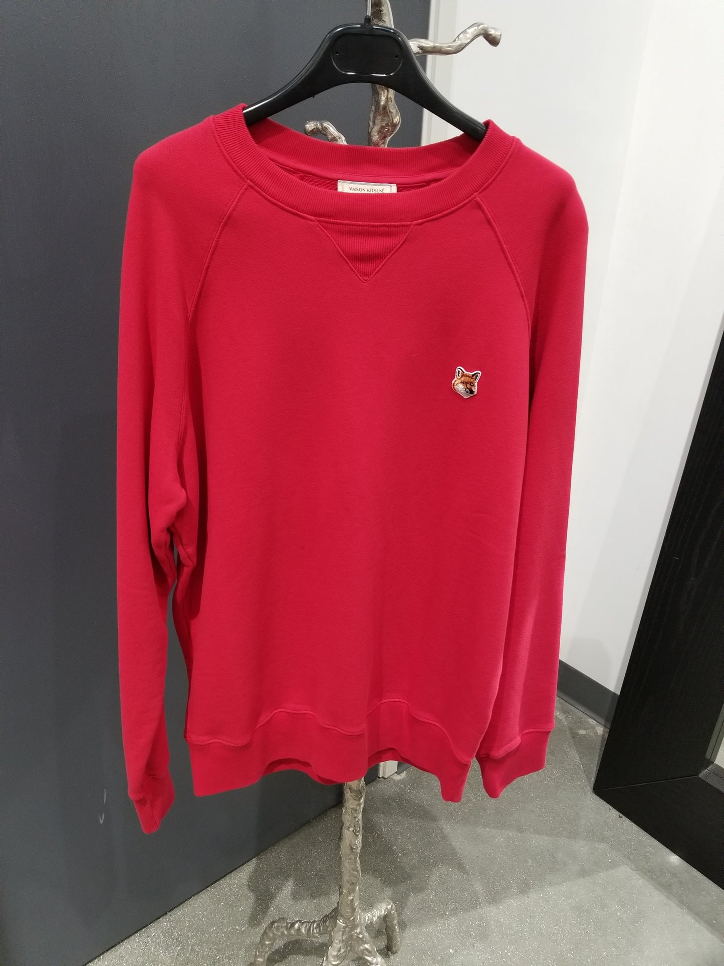 Maison Kitsuné Tricolor Fox Patch Classic Sweatshirt (FM00360KM0002)