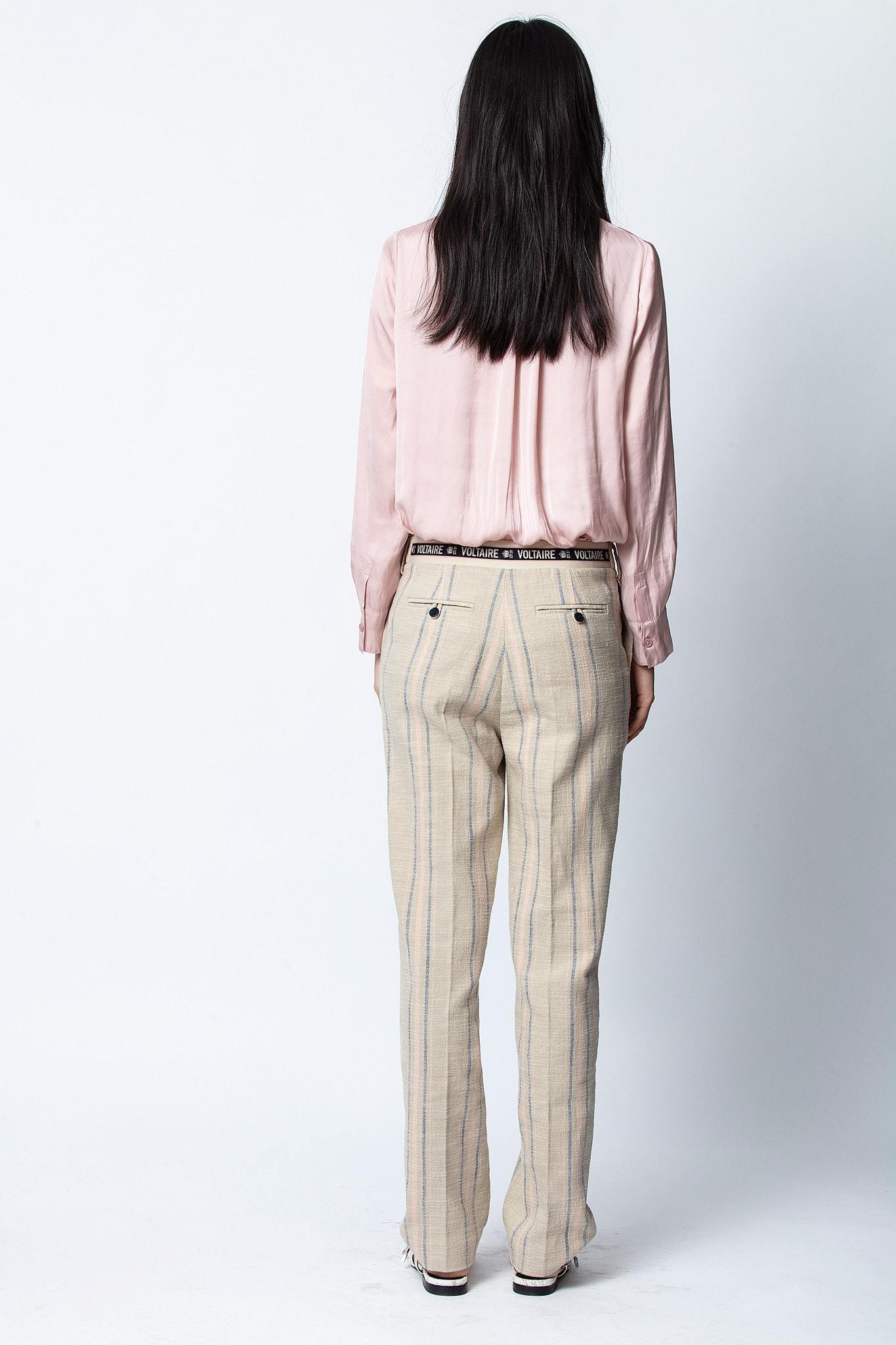 Zadig & Voltaire Tink Satin Top (SJCP0503F)