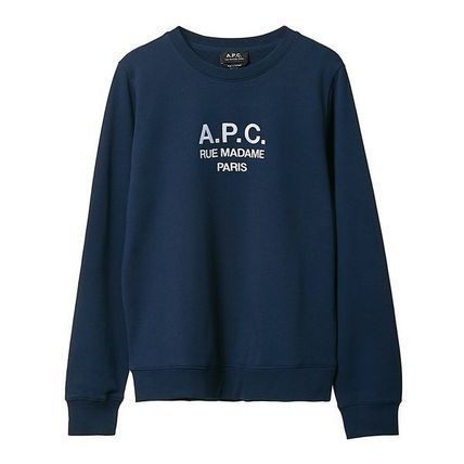 A.P.C. Logo Crewneck Sweatshirt (COEBH-F27561)