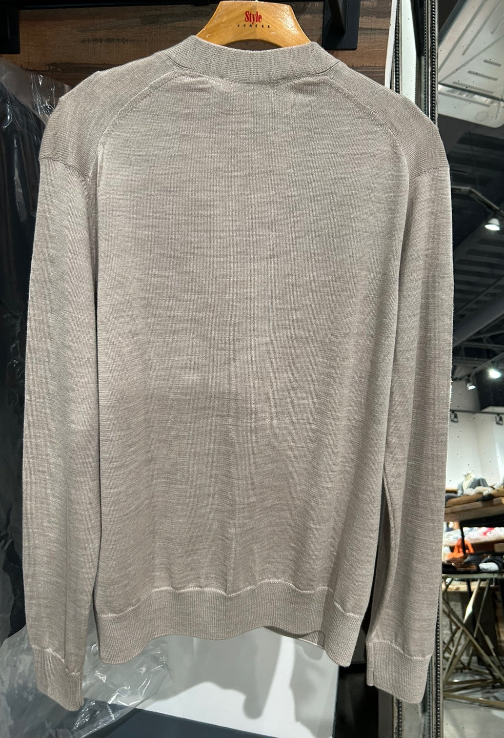 Maison Kitsuné Fox Head Patch Wool Cardigan (GU00542KT1036)