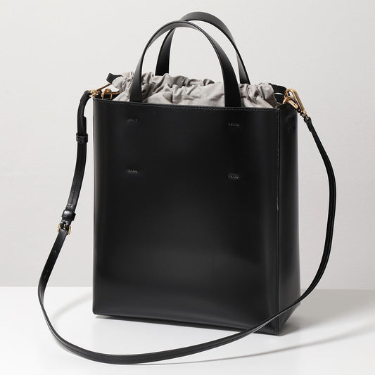 Marni Museo Small Leather Tote Bag (SHMPV01TY0)