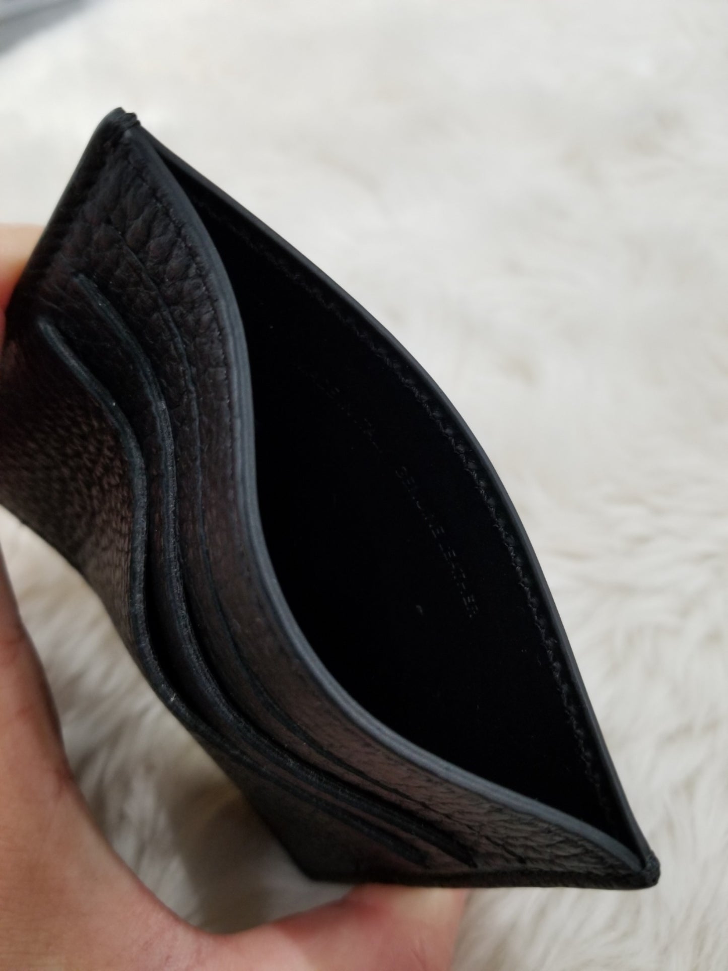 Maison Margiela Grained Leather Card Holder (S35UI0432)