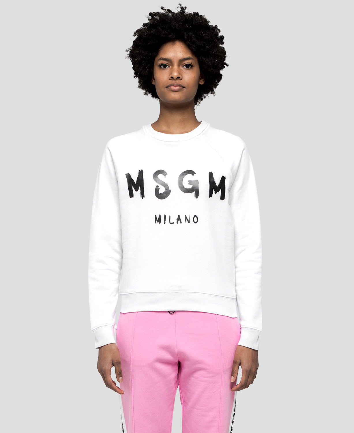 MSGM Milano Logo Print Sweatshirt (2741MDM89)