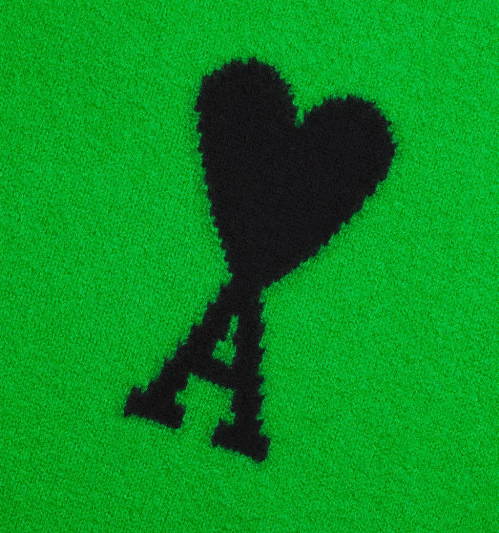 AMI Big Heart Logo Crewneck Sweater (UKS002.018)