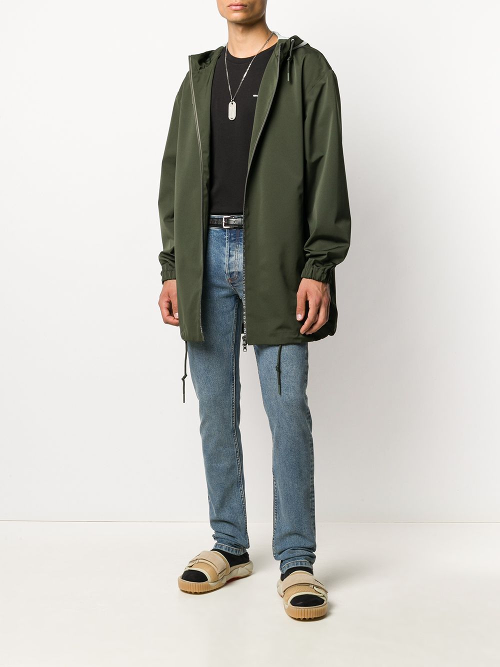 A.P.C. Philip Taped Logo Tech Parka (PSAEF-H30142)