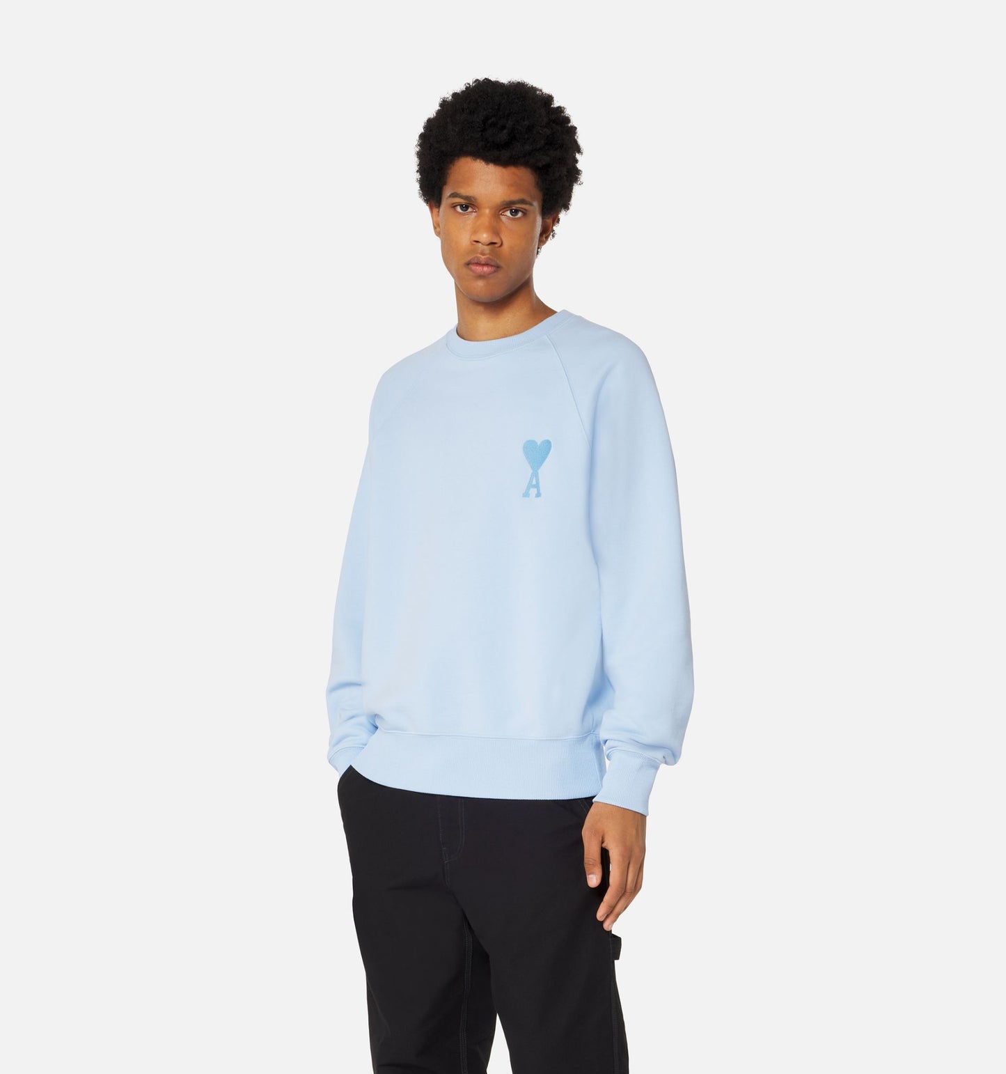 AMI Tonal Heart Logo Sweatshirt (USW002.747)