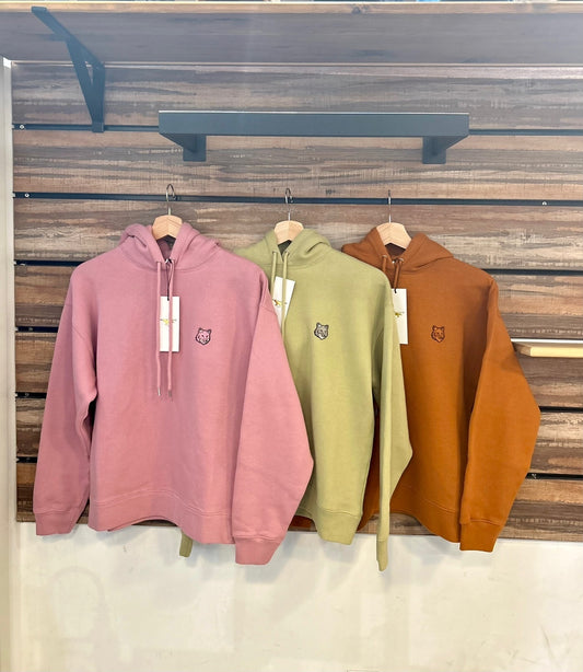 Maison Kitsuné Chillax Fox Patch Hoodie (MW00704KM0307)
