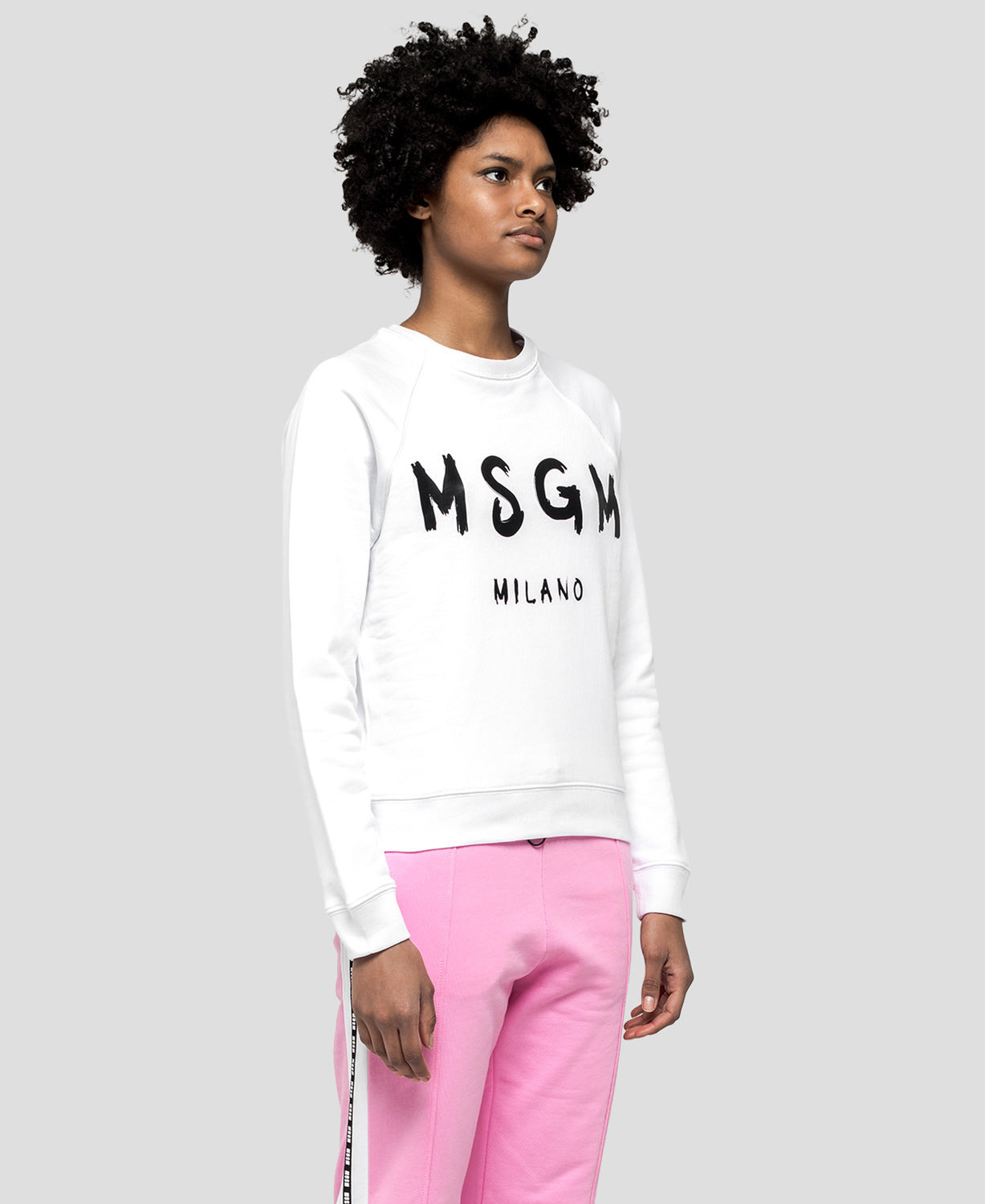 MSGM Milano Logo Print Sweatshirt (2741MDM89)