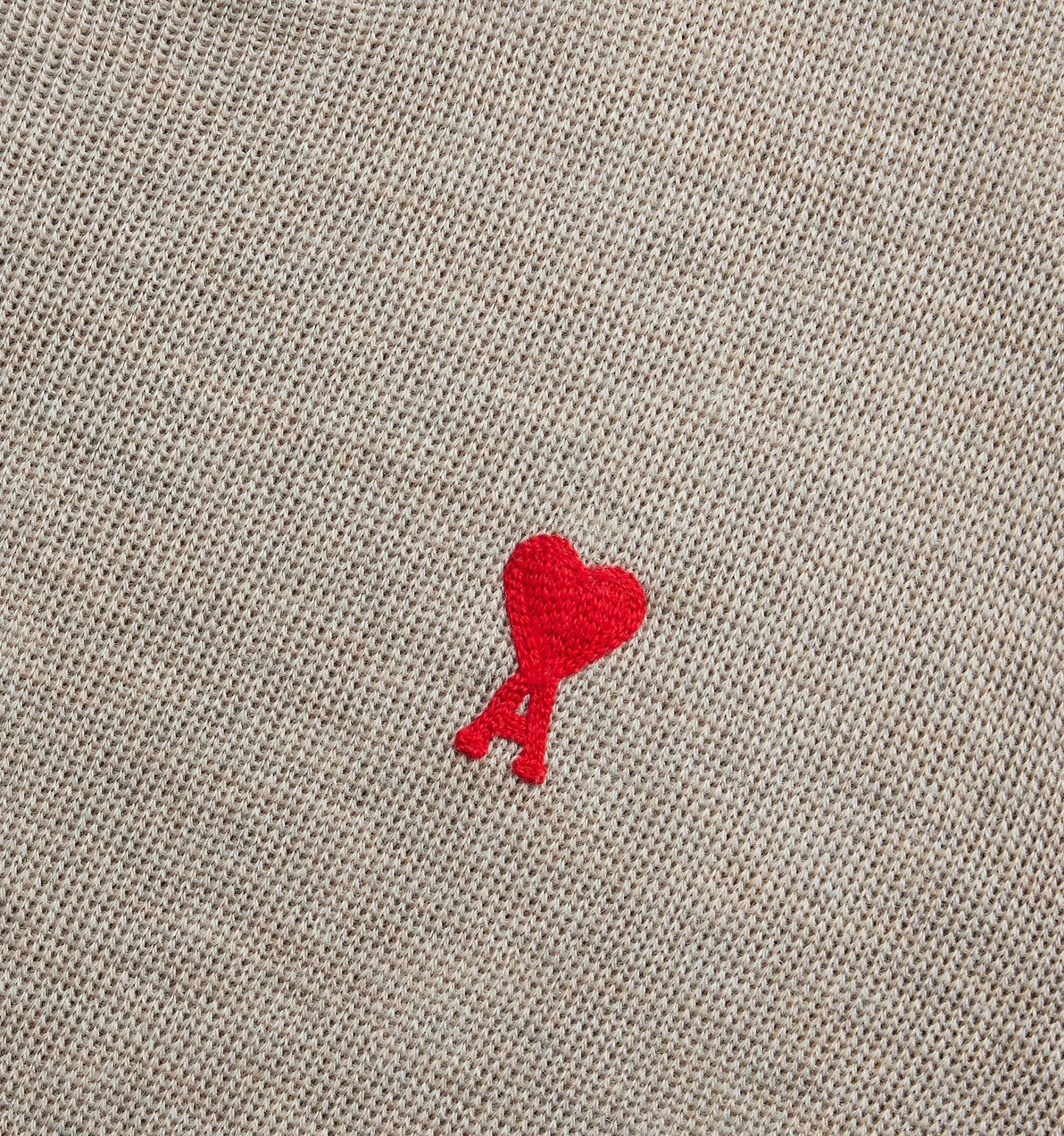 AMI Small Heart Logo Crewneck Sweater (FKS001.001)