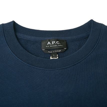 A.P.C. Logo Crewneck Sweatshirt (COEBH-F27561)