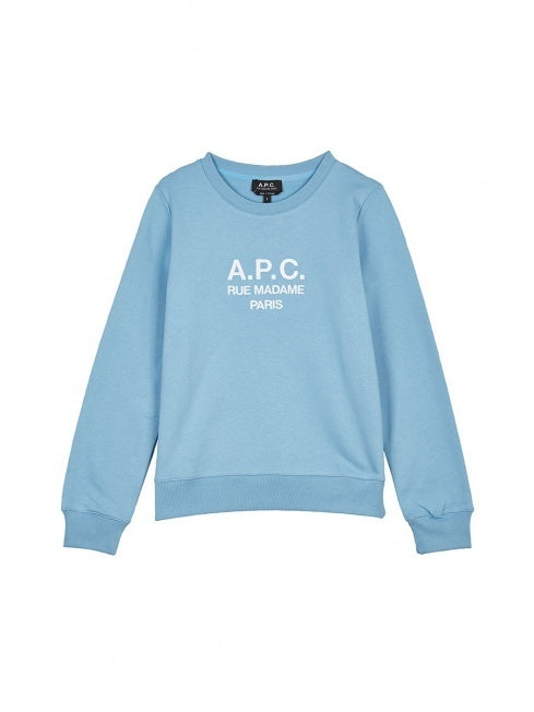 A.P.C. Logo Crewneck Sweatshirt (COEBH-F27561)