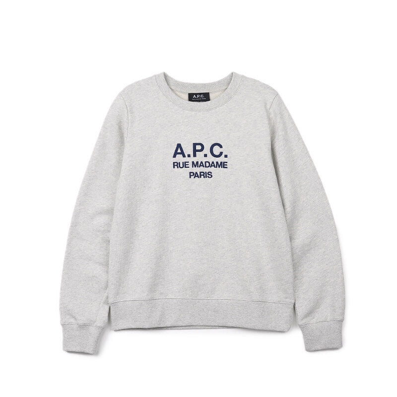 A.P.C. Logo Crewneck Sweatshirt (COEBH-F27561)