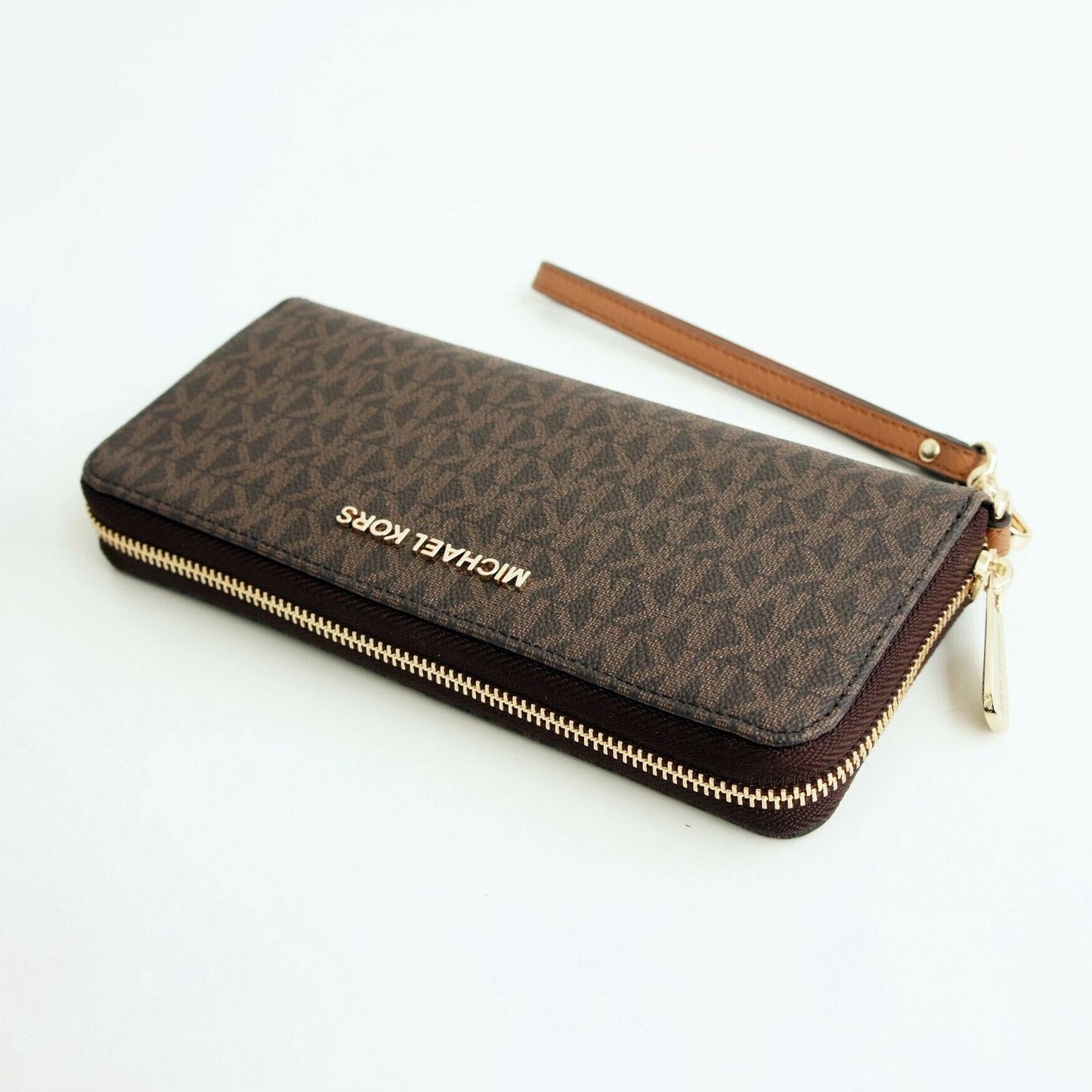 Michael Kors Jet Set Travel Logo LG Continental Wallet (35F8GTVT3B)