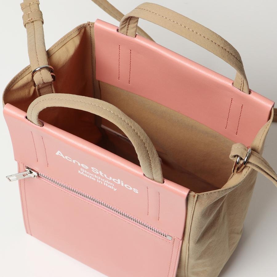 Acne Studios Papery Nylon Tote Bag – Brown/Pink (C10068)