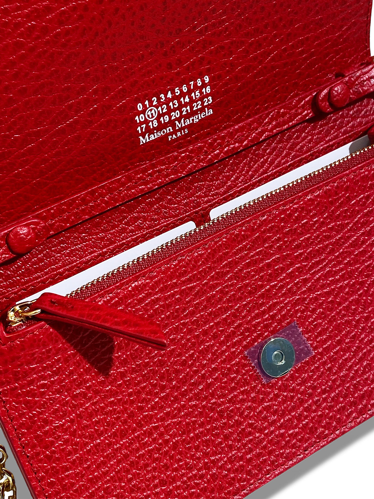 Maison Margiela FOUR STITCHES CHAIN WALLET (SA3UI0008 P4455)