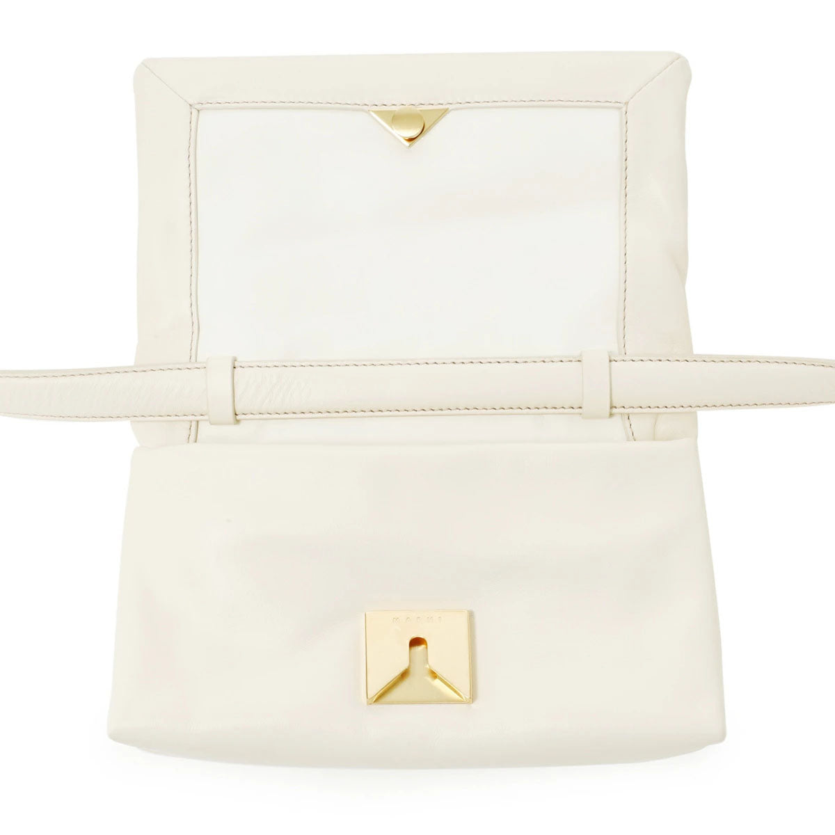 MARNI MUSEO LEATHER SHOULDER BAG (SBMP0122UO)