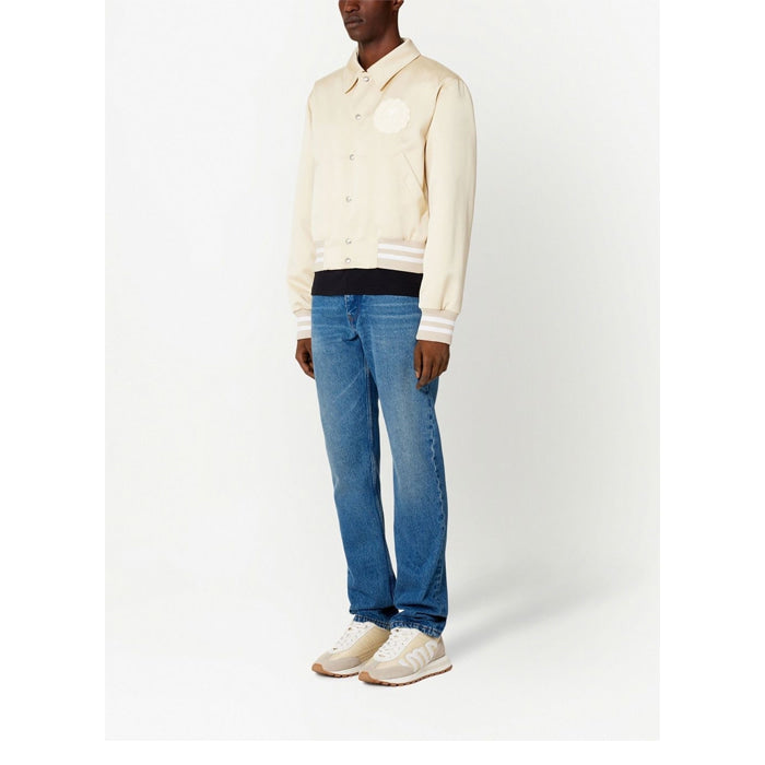AMI Paris Varsity Bomber Jacket (UJK219.PL0011)