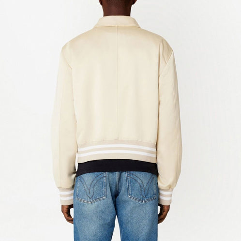 AMI Paris Varsity Bomber Jacket (UJK219.PL0011)